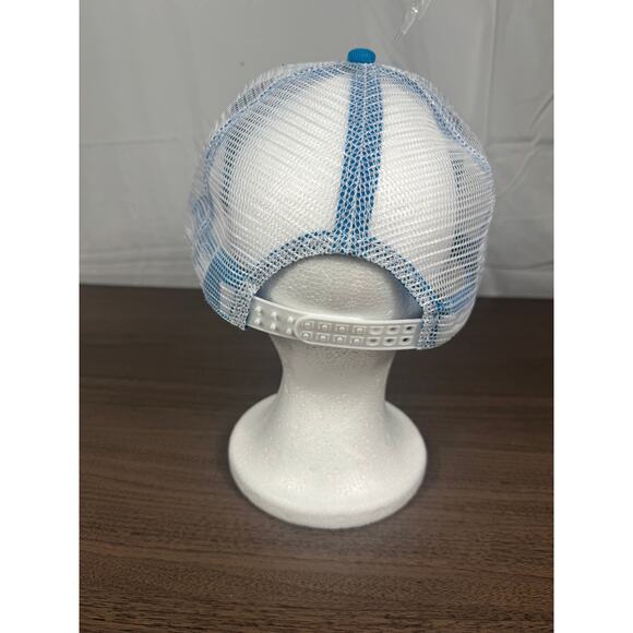 Red Bull Trucker Hat Blue Mesh Snapback Cap Energy Drink Logo Embroidered cap - Picture 3 of 4